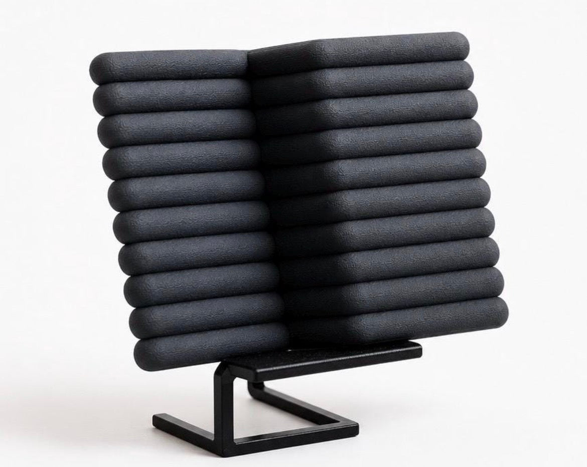 Modern Ribbed Phone Stand | 3D Printed Desk Phone Holder | Minimalist iPhone & Android Stand | Office Desk Accessory | Gift