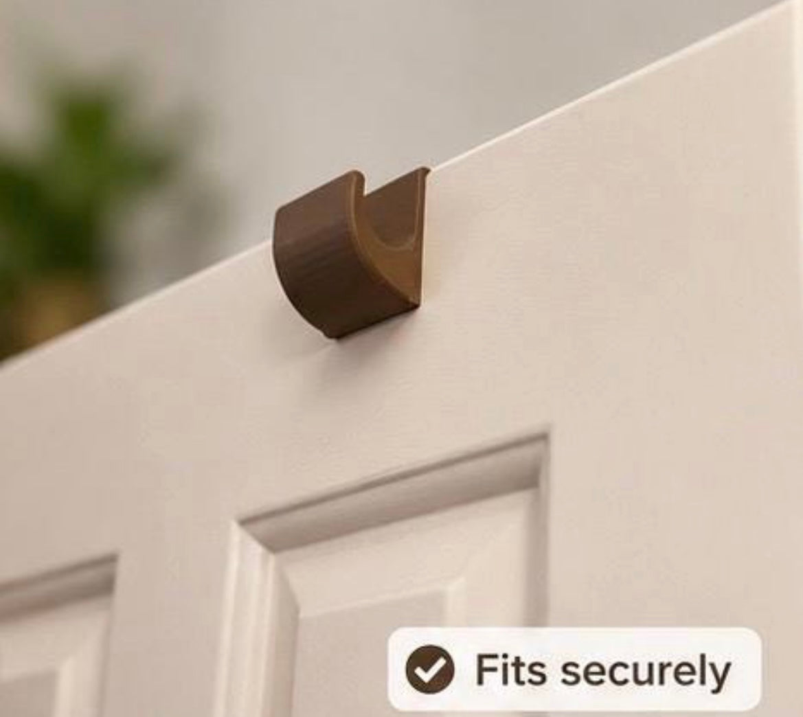 Double Sided Door Hook 3D Printed