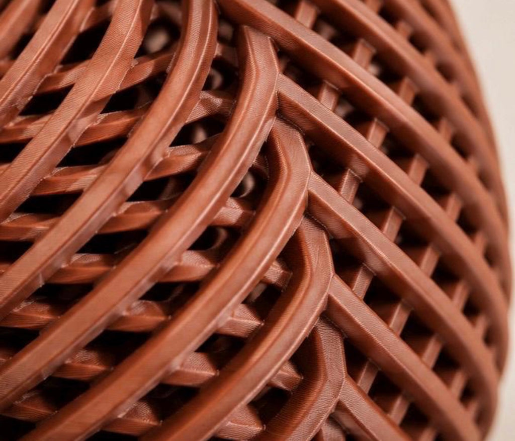 Guarda Vase | 3D Printed Decorative Vase | Modern Sculptural Home Decor | Ribbed Flower Vase | Minimalist Vase | Contemporary Decor