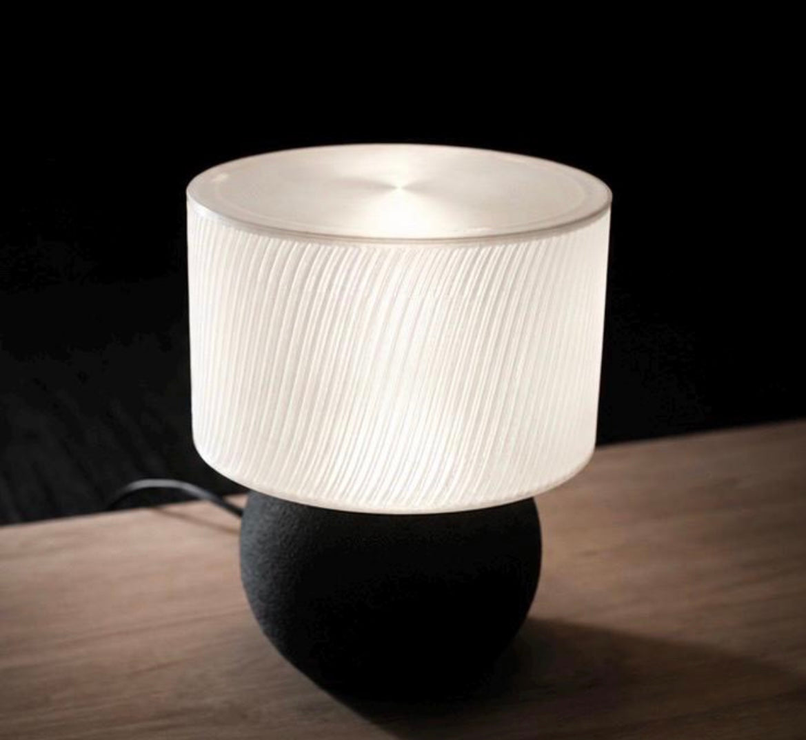 Modern 3D Printed Table Lamp | Minimalist Bedside Lamp | Ambient Desk Light | Contemporary Home Decor | Designer Lamp