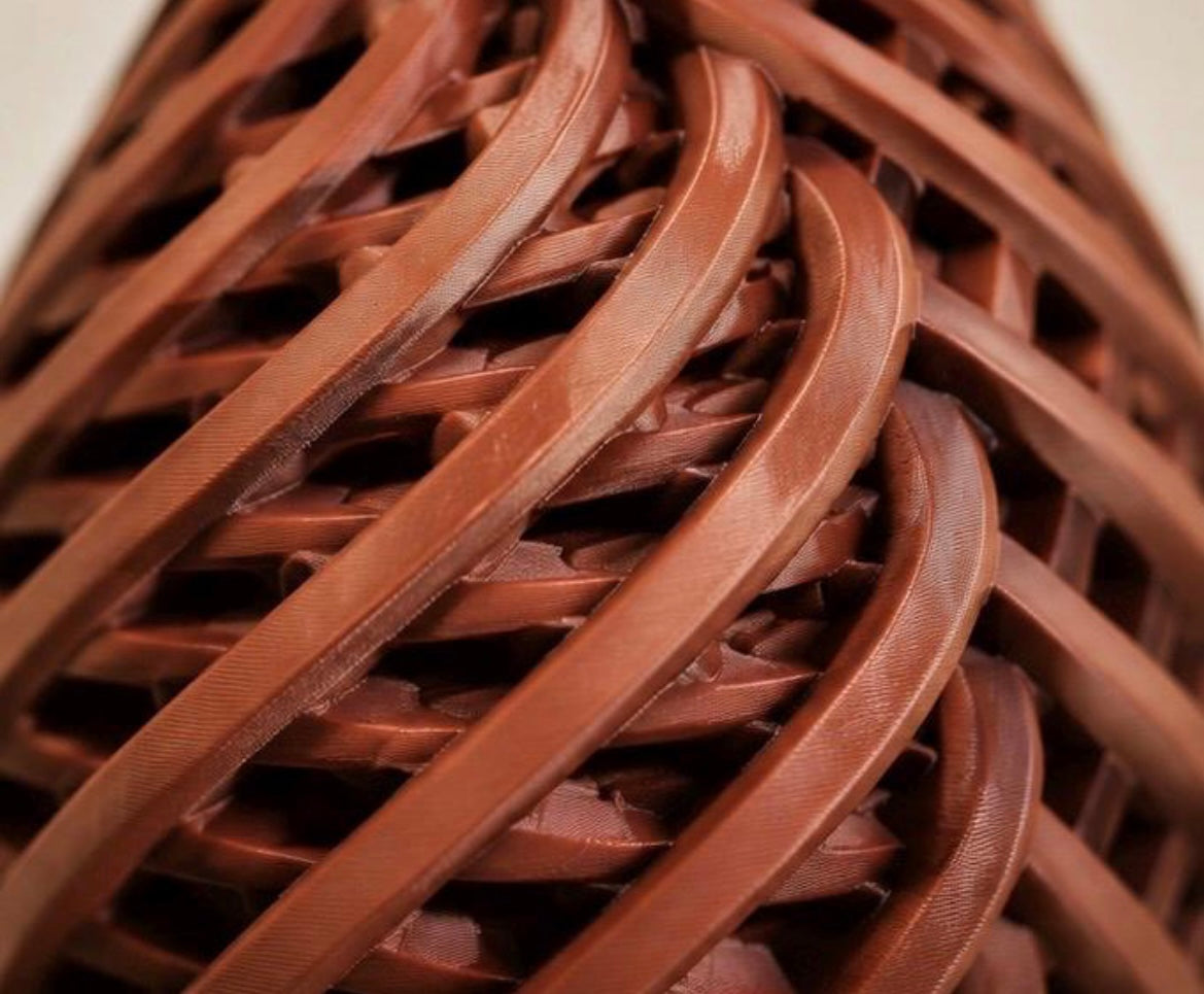 Guarda Vase | 3D Printed Decorative Vase | Modern Sculptural Home Decor | Ribbed Flower Vase | Minimalist Vase | Contemporary Decor